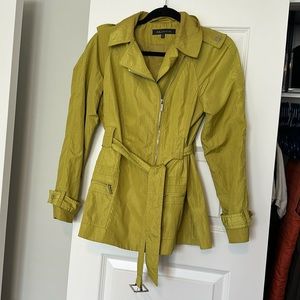 Anne Klein - Green Trench Raincoat